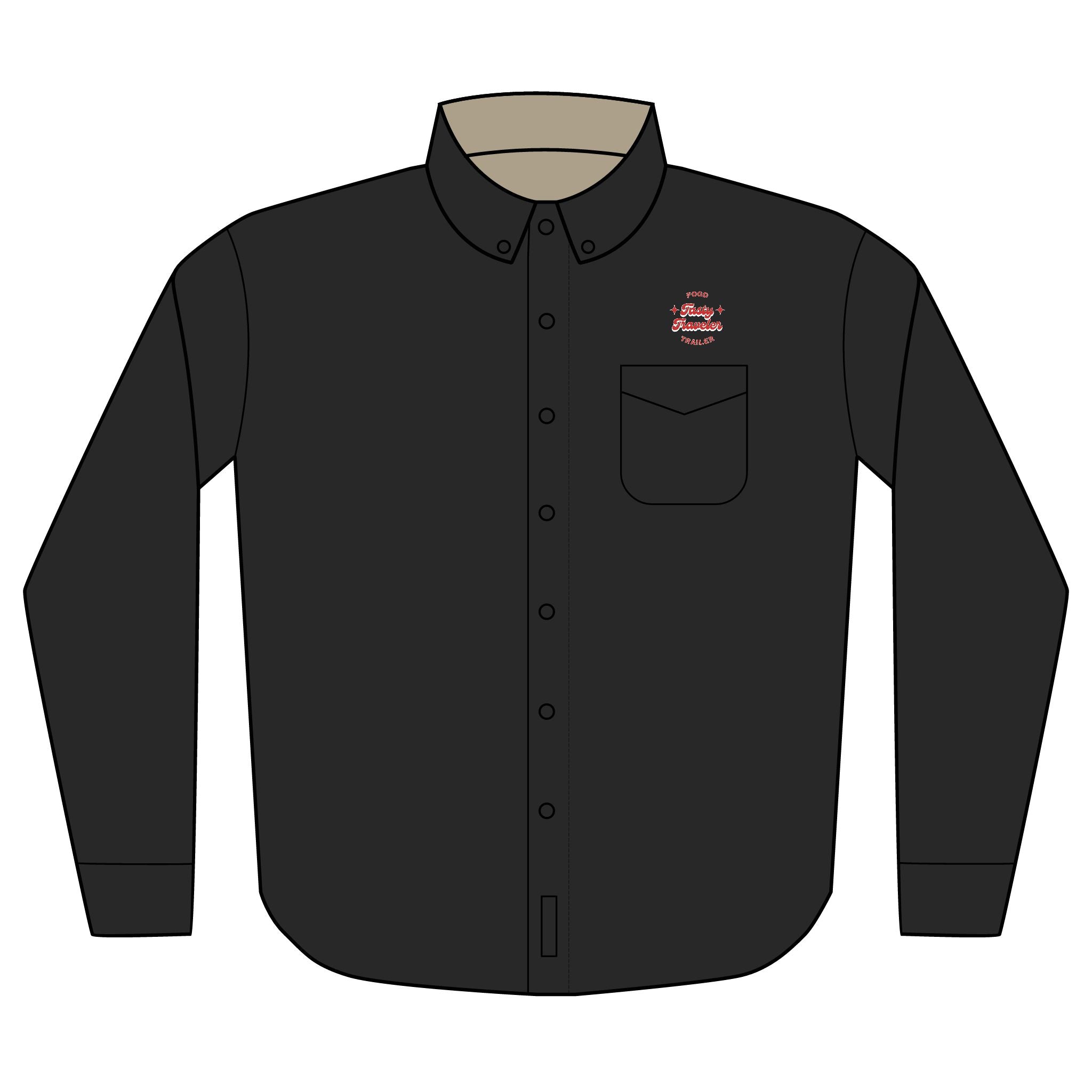 Copy of Embroidered 'Camp Counselor' Long Sleeve Shirt