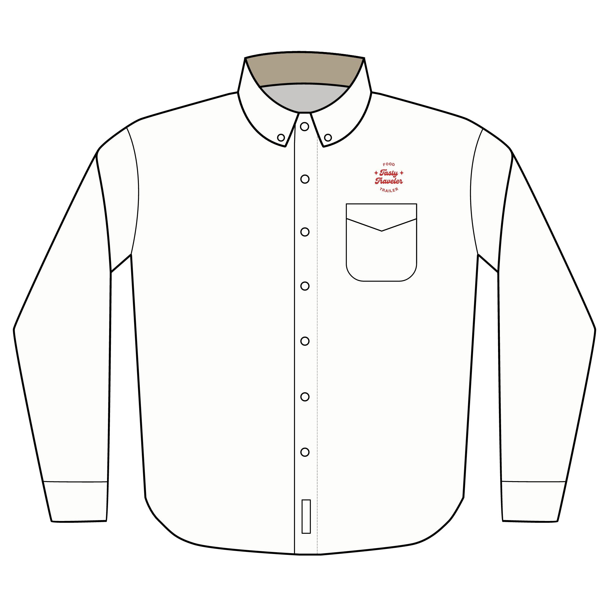 Copy of Embroidered 'Camp Counselor' Long Sleeve Shirt