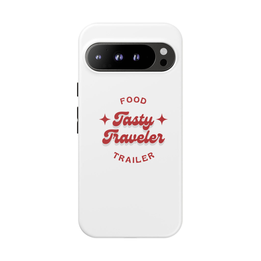 Phone Case — “Tasty Traveler” Food Trailer Retro Logo Protective Cover