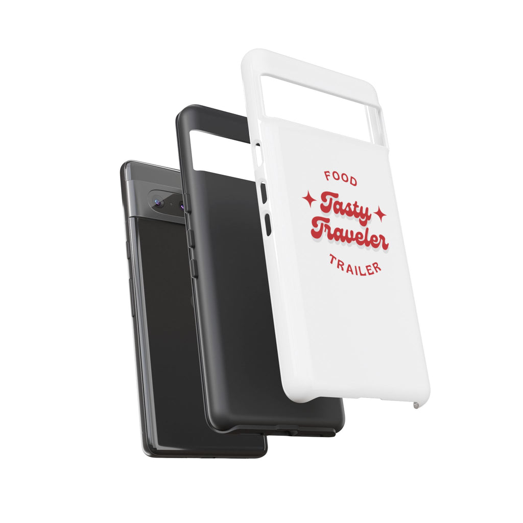 Phone Case — “Tasty Traveler” Food Trailer Retro Logo Protective Cover