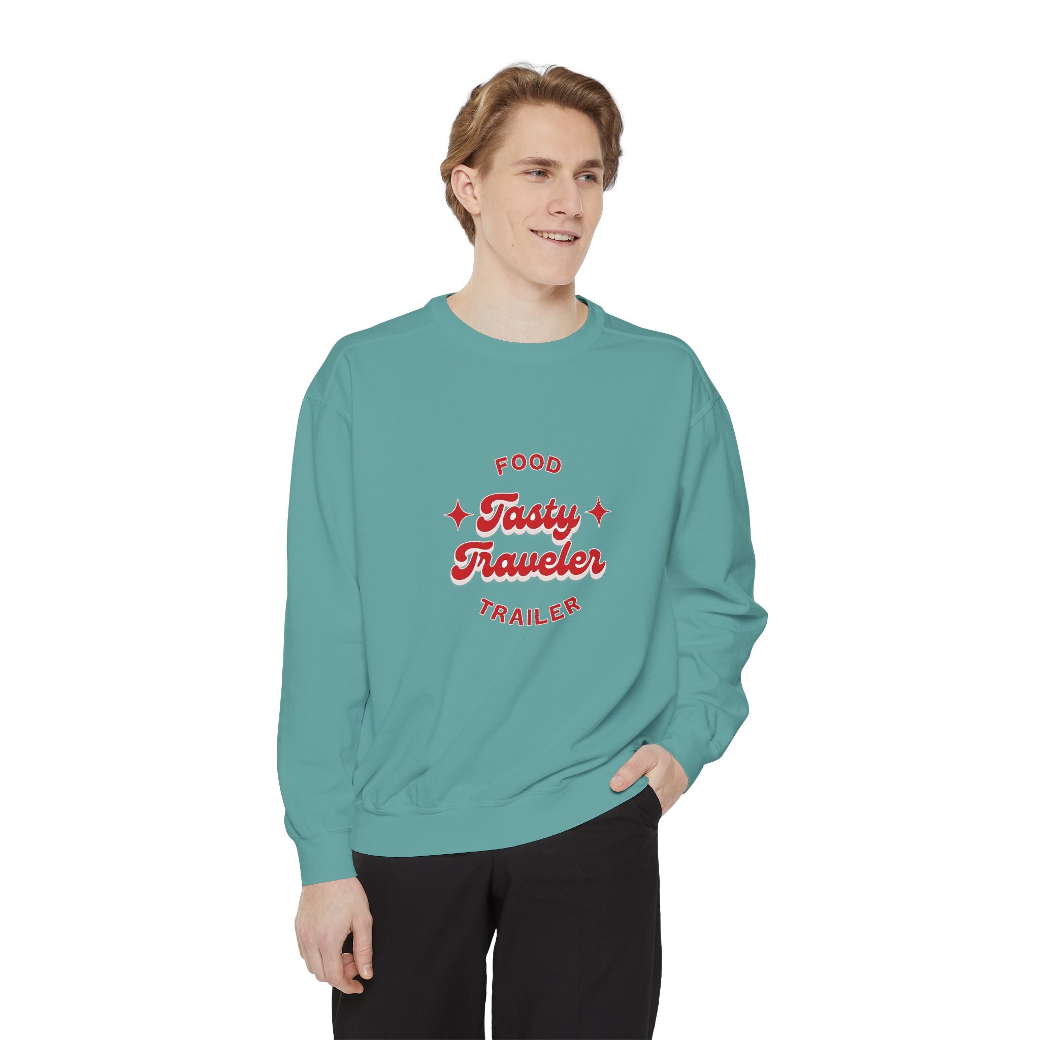 Tasty Traveler Food Trailer Sweatshirt