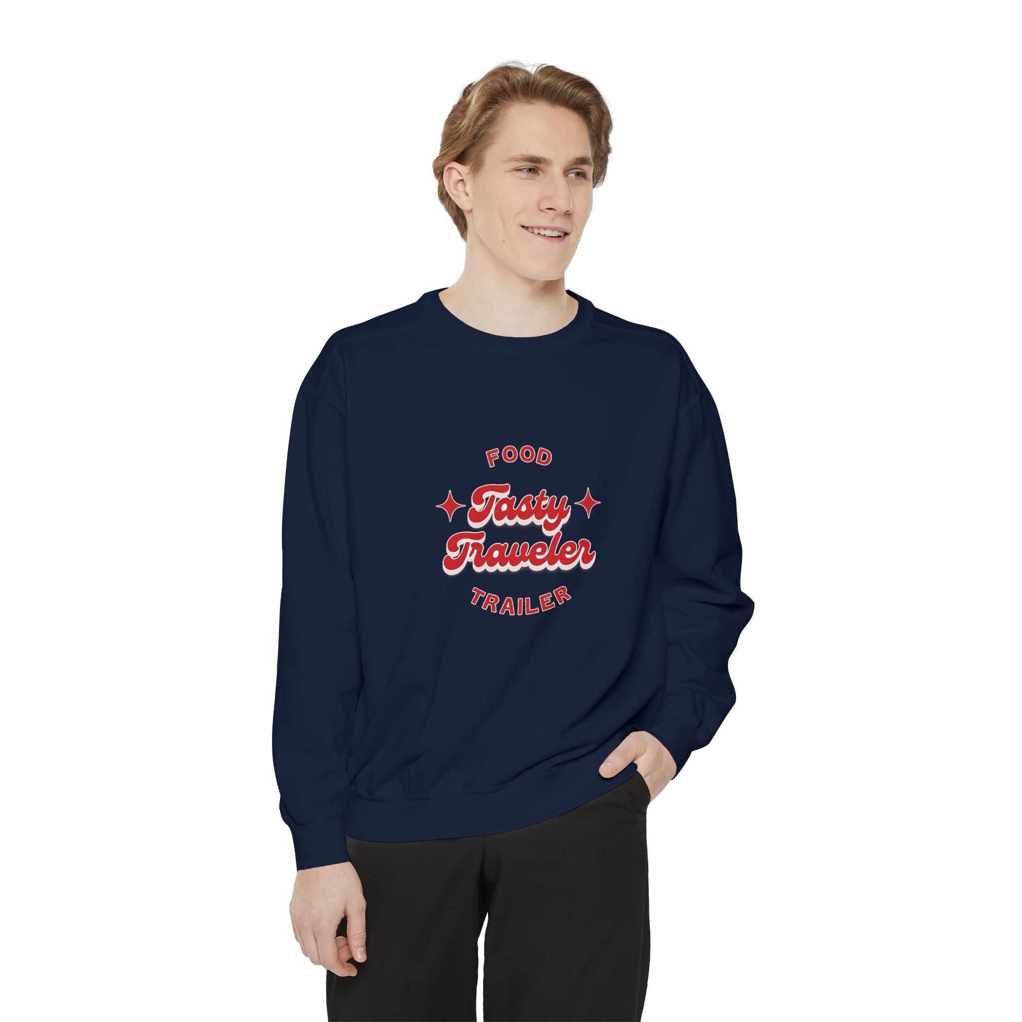 Tasty Traveler Food Trailer Sweatshirt