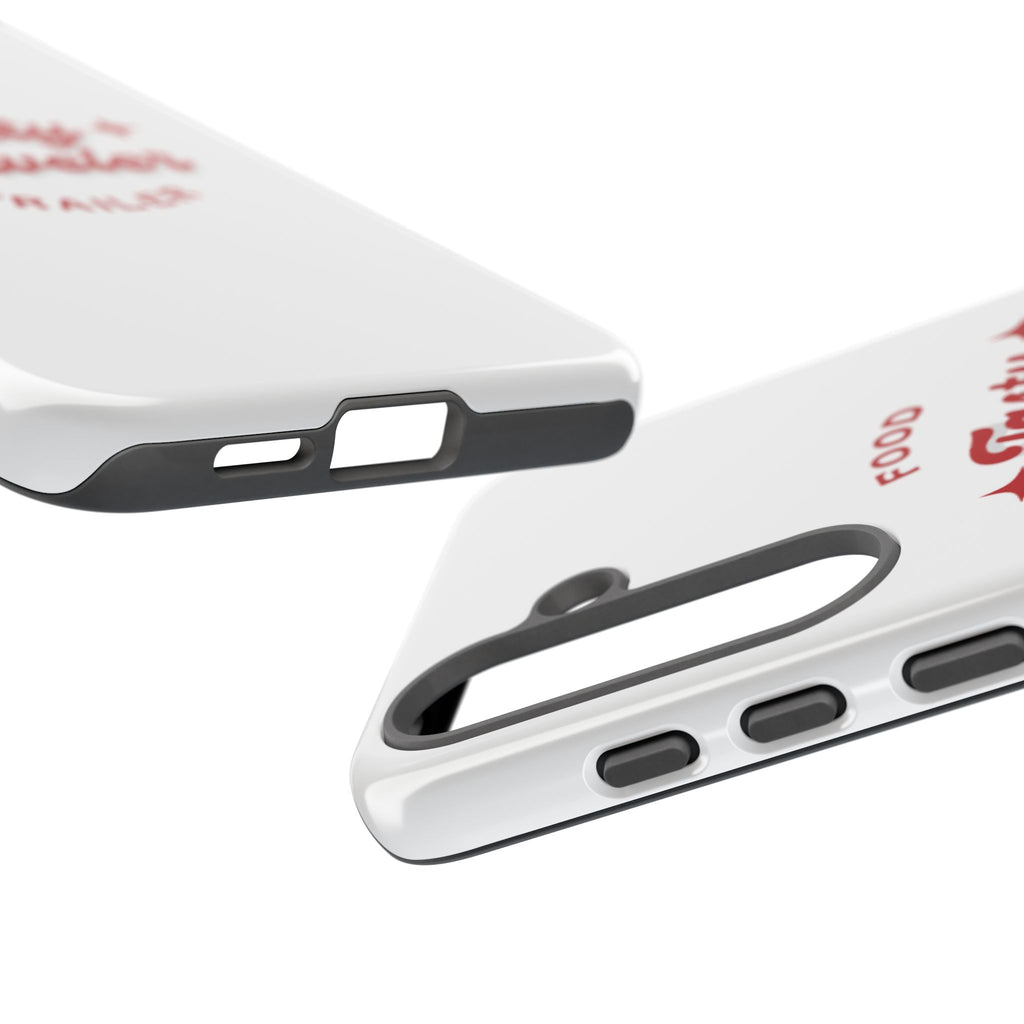 Phone Case — “Tasty Traveler” Food Trailer Retro Logo Protective Cover