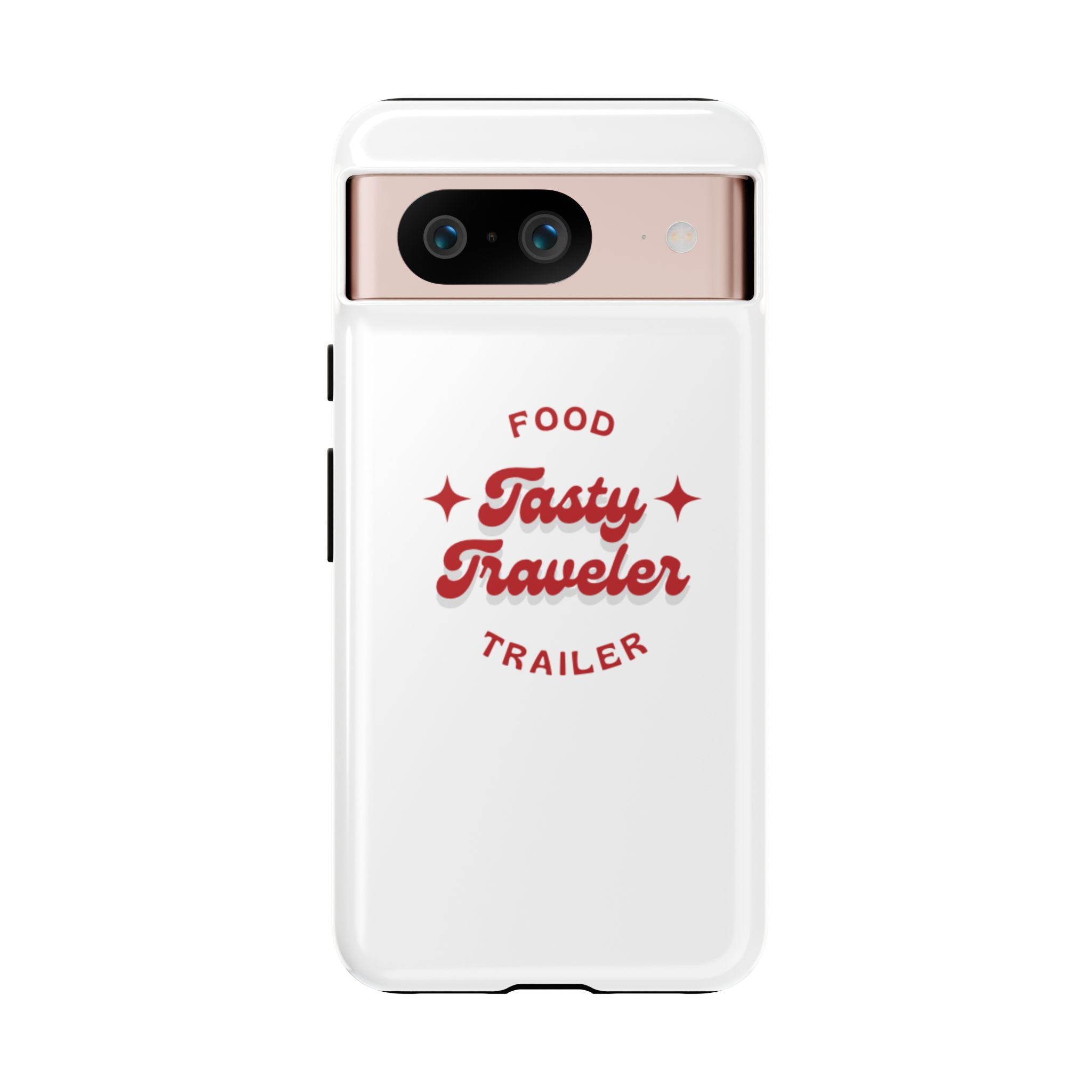 Phone Case — “Tasty Traveler” Food Trailer Retro Logo Protective Cover
