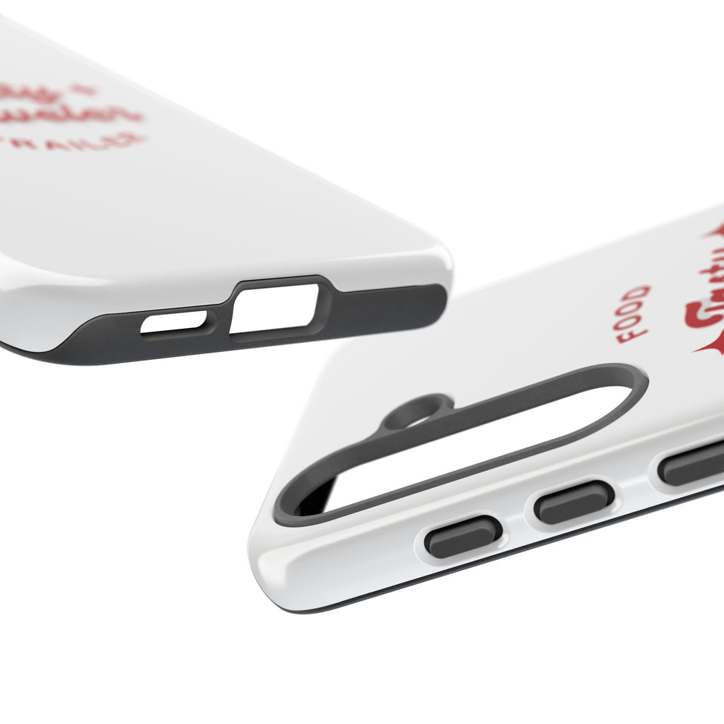 Phone Case — “Tasty Traveler” Food Trailer Retro Logo Protective Cover