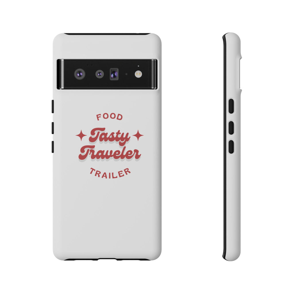 Phone Case — “Tasty Traveler” Food Trailer Retro Logo Protective Cover