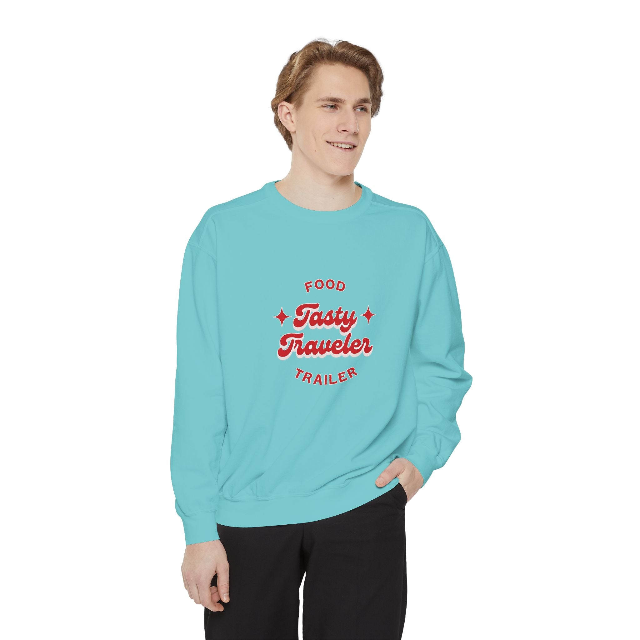 Tasty Traveler Food Trailer Sweatshirt