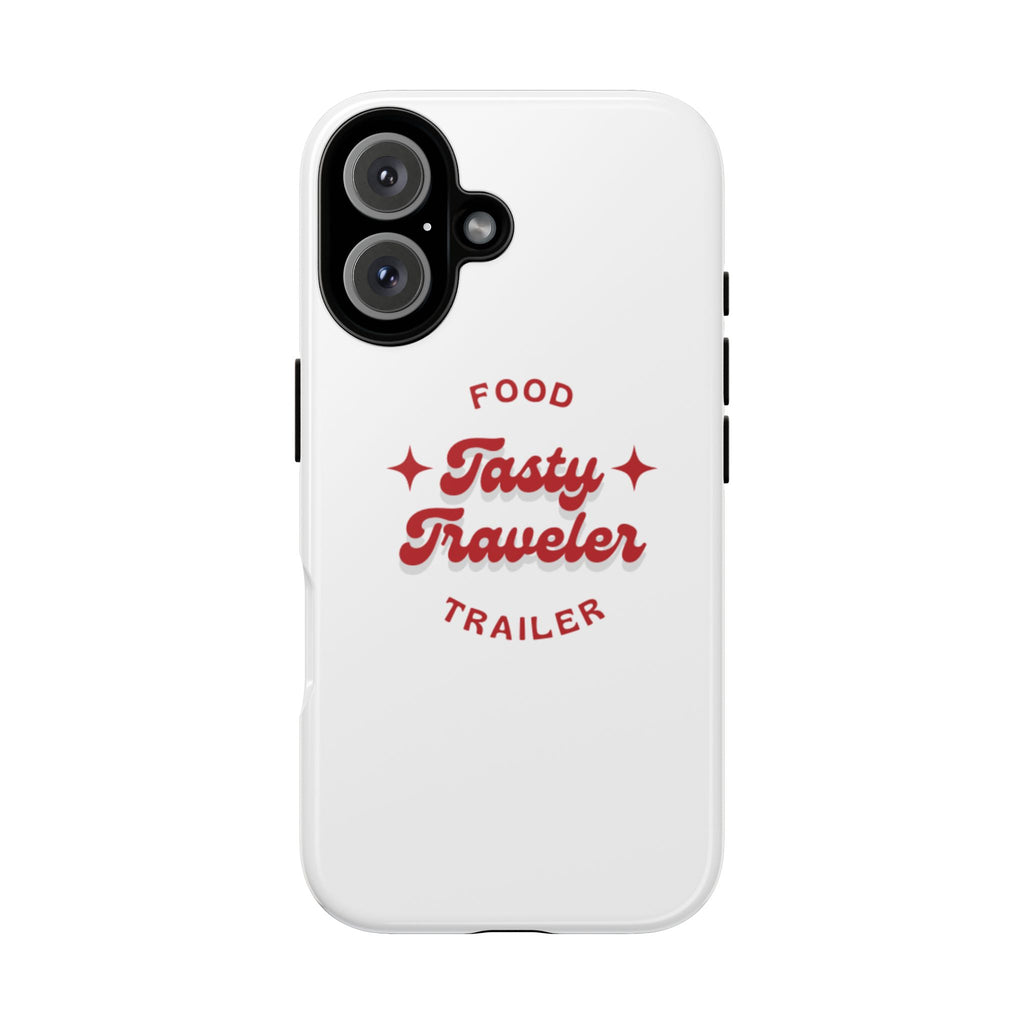 Phone Case — “Tasty Traveler” Food Trailer Retro Logo Protective Cover