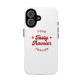 Phone Case — “Tasty Traveler” Food Trailer Retro Logo Protective Cover