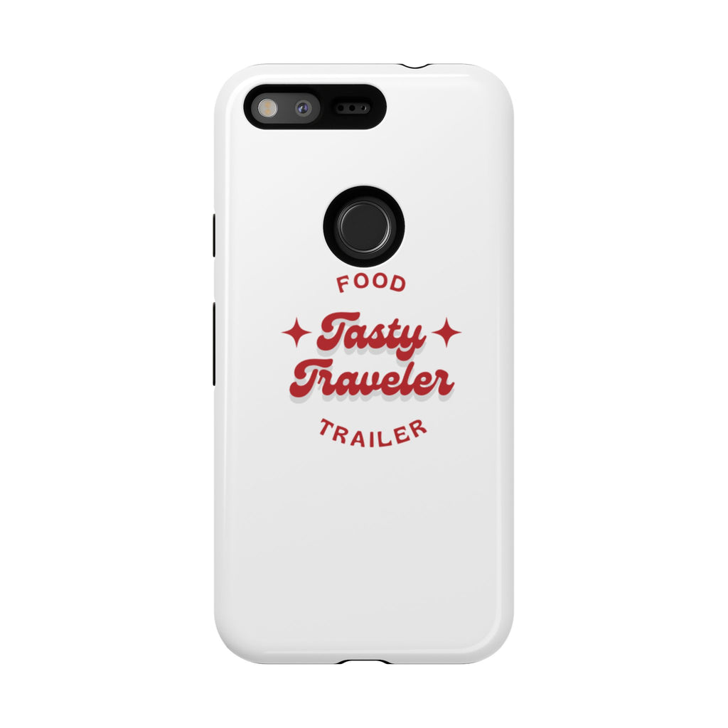 Phone Case — “Tasty Traveler” Food Trailer Retro Logo Protective Cover