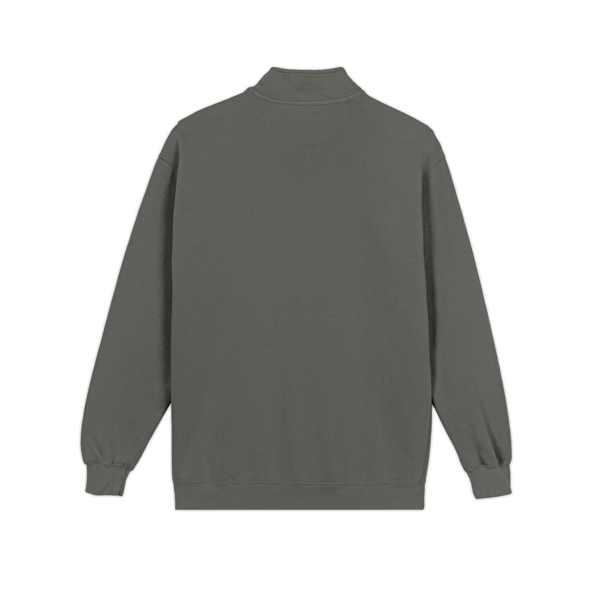 Quarter-Zip Sweatshirt — Retro Red Surf Logo