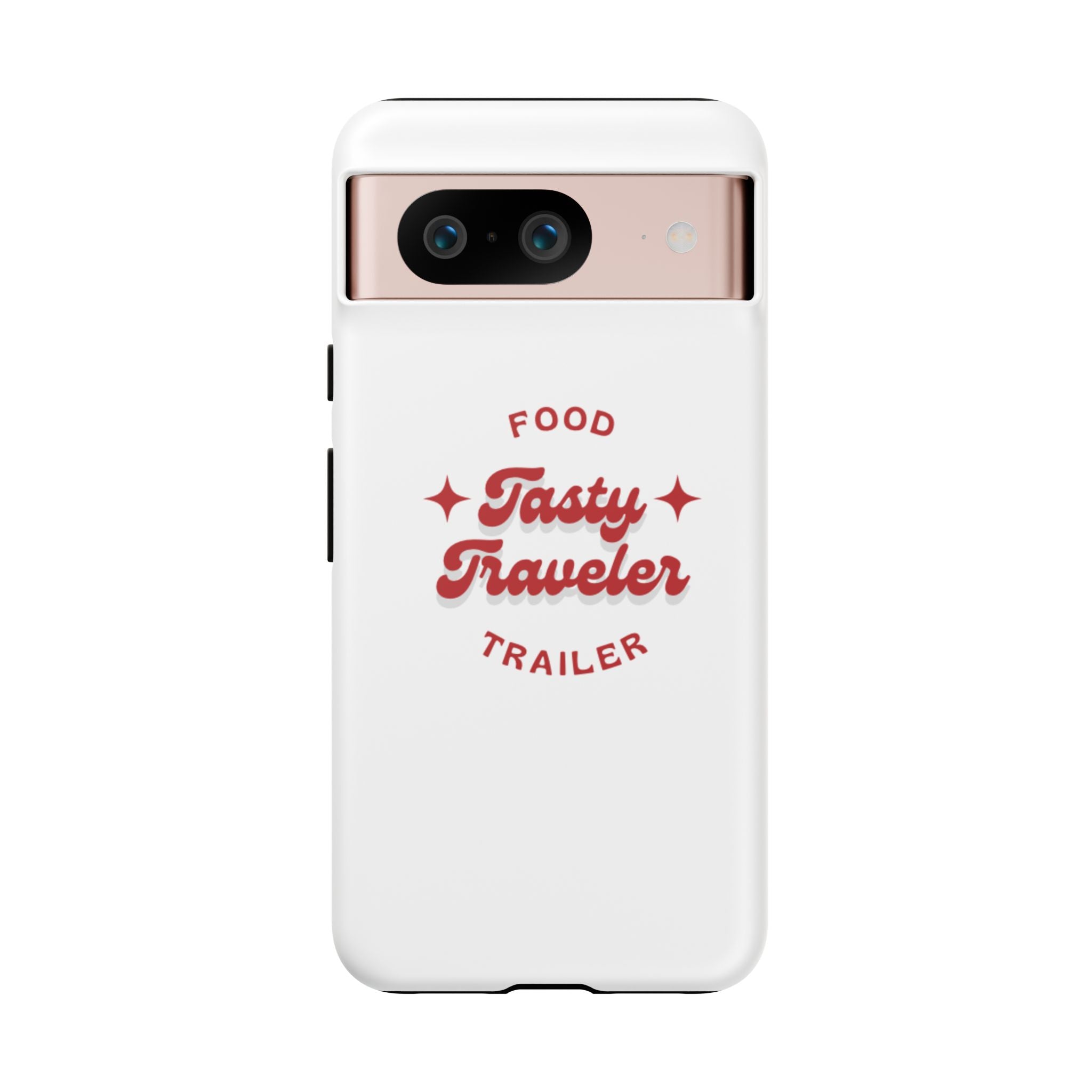Phone Case — “Tasty Traveler” Food Trailer Retro Logo Protective Cover