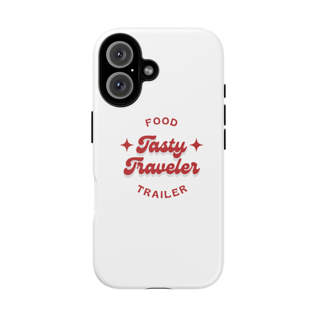 Phone Case — “Tasty Traveler” Food Trailer Retro Logo Protective Cover