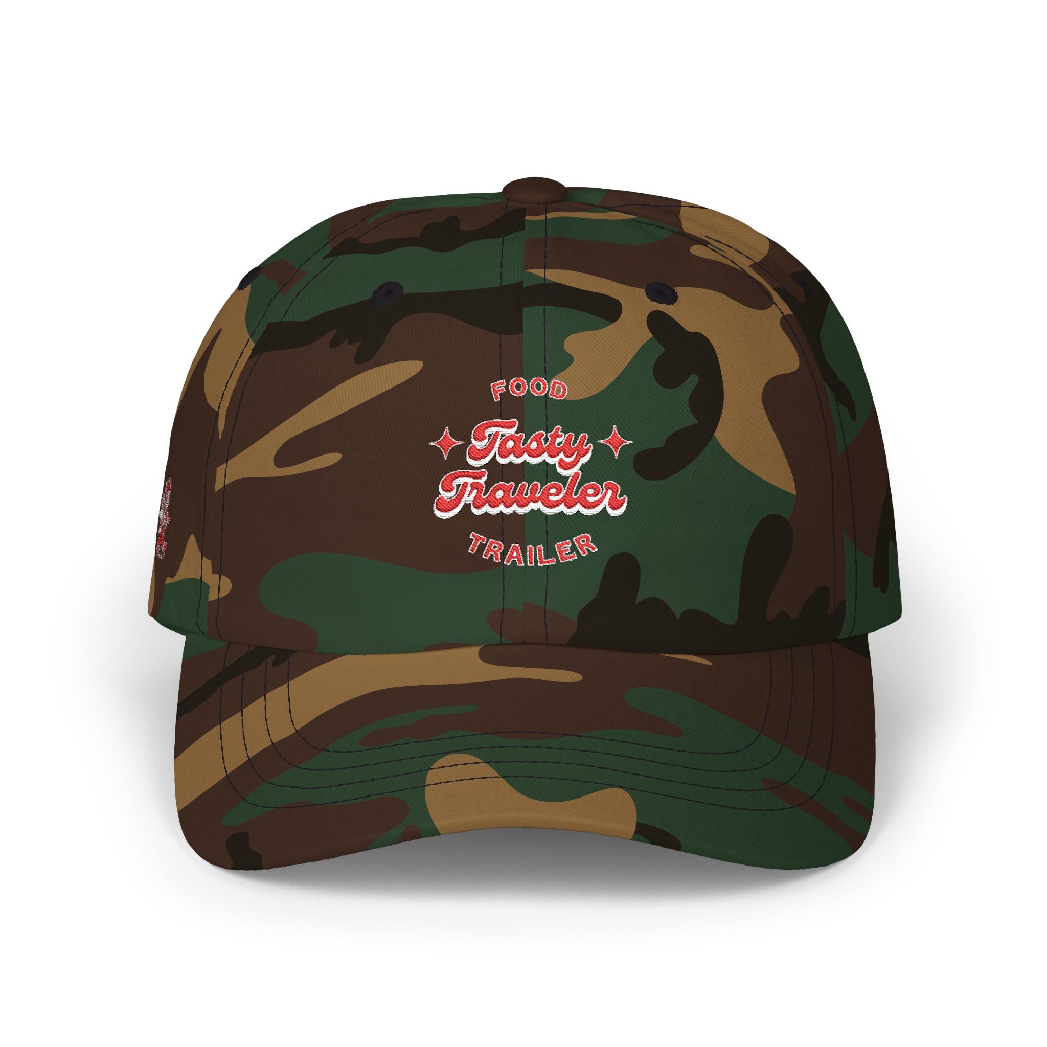 Tasty Traveler Dad Cap – Food Trailer Vintage Embroidered Baseball Hat