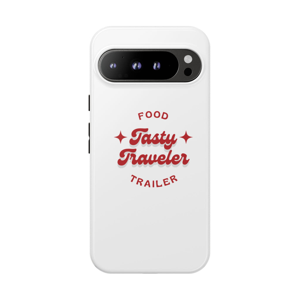 Phone Case — “Tasty Traveler” Food Trailer Retro Logo Protective Cover