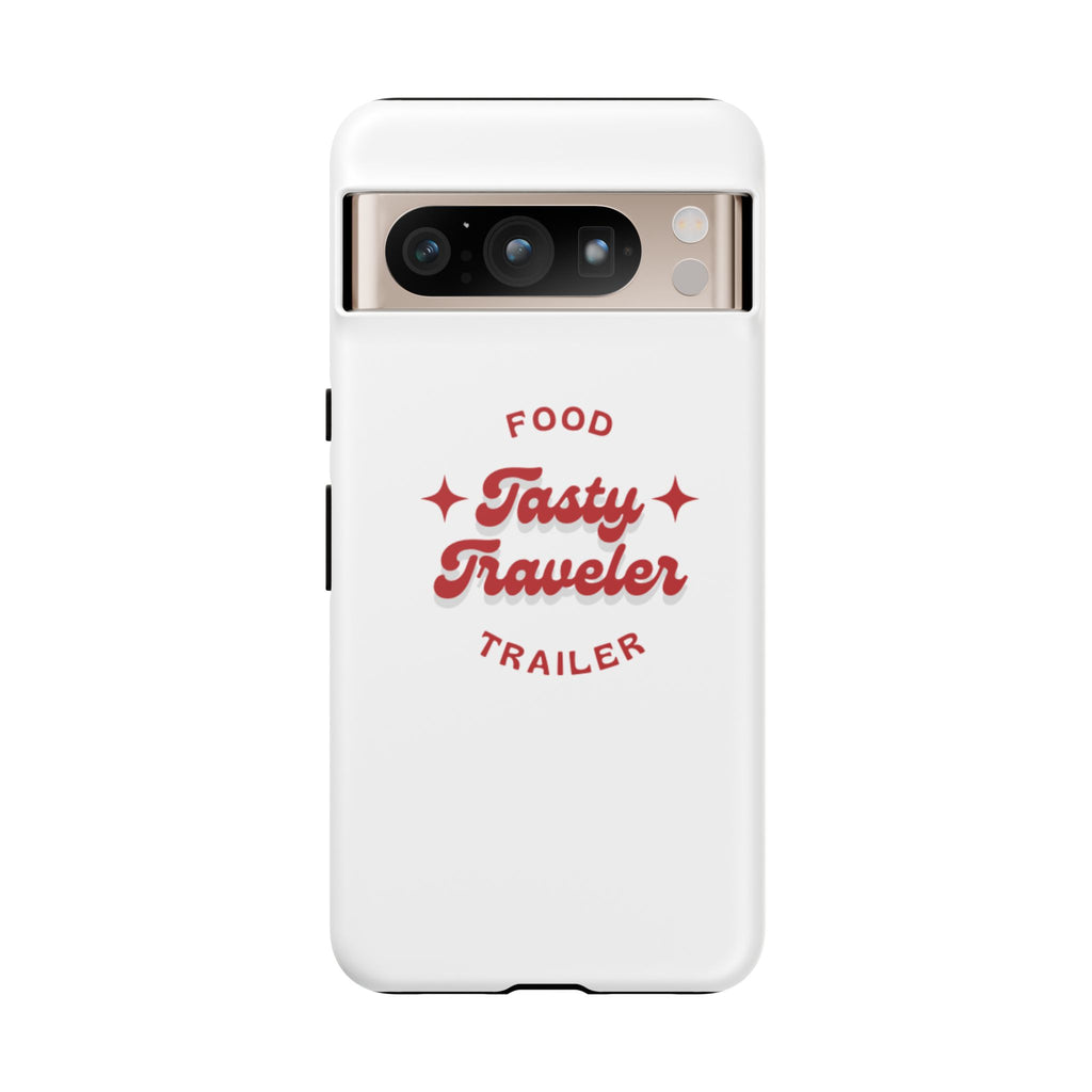 Phone Case — “Tasty Traveler” Food Trailer Retro Logo Protective Cover