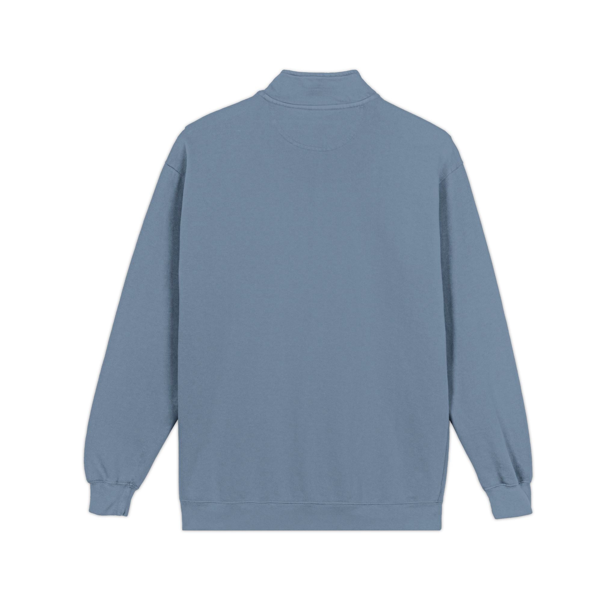 Quarter-Zip Sweatshirt — Retro Red Surf Logo