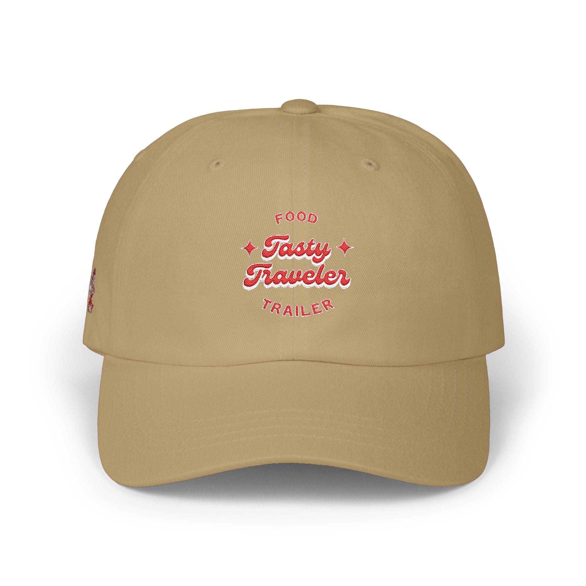 Tasty Traveler Dad Cap – Food Trailer Vintage Embroidered Baseball Hat