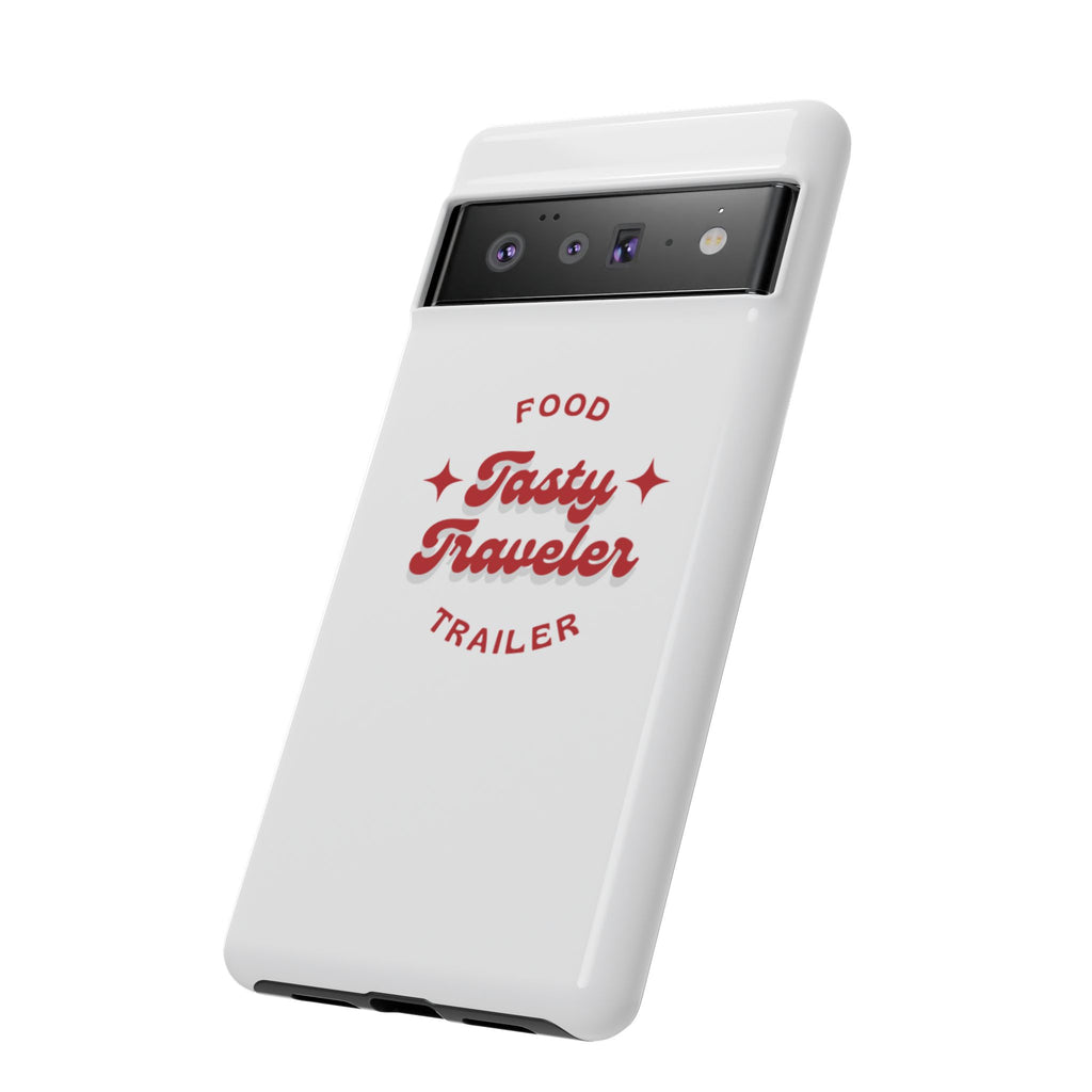 Phone Case — “Tasty Traveler” Food Trailer Retro Logo Protective Cover