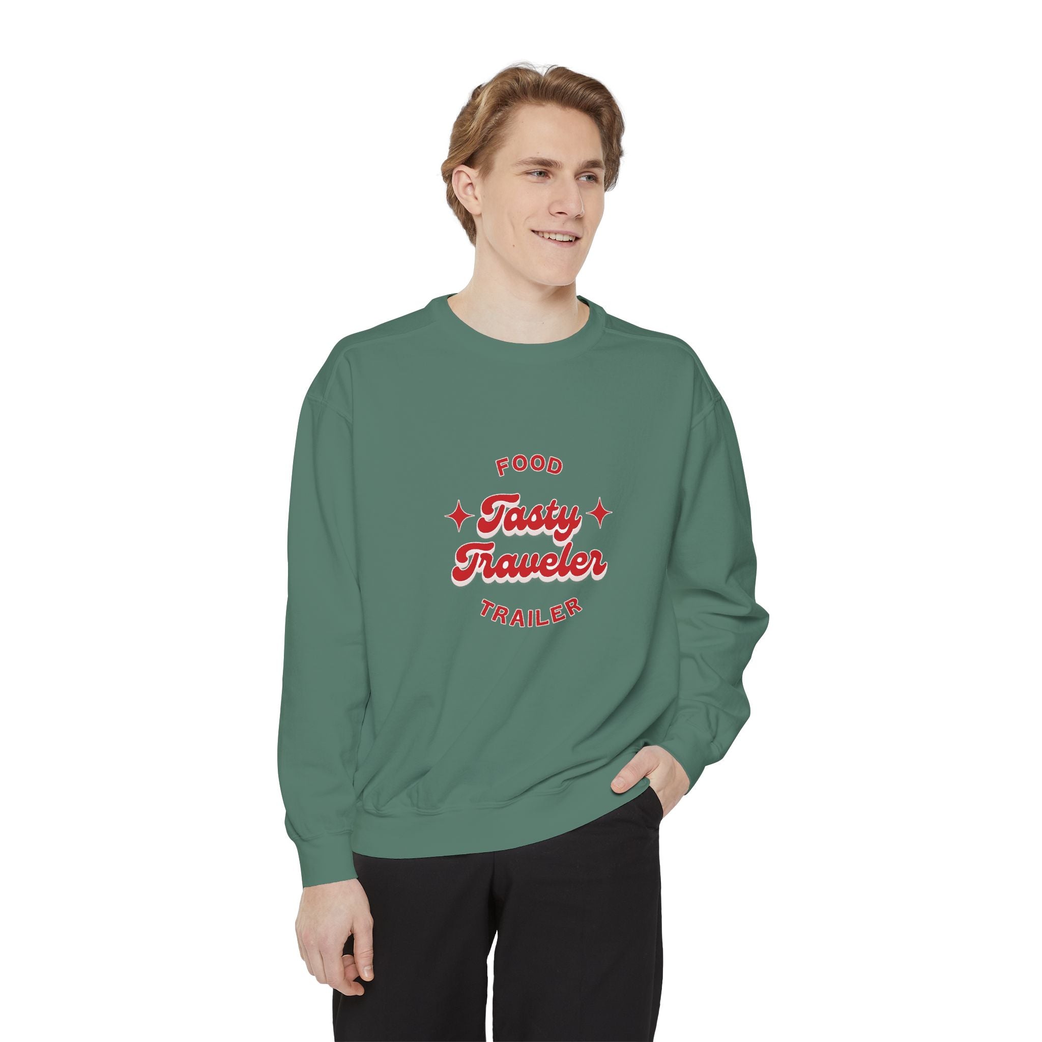 Tasty Traveler Food Trailer Sweatshirt