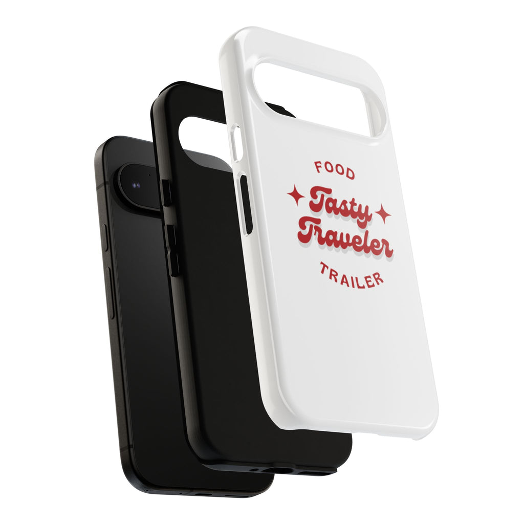Phone Case — “Tasty Traveler” Food Trailer Retro Logo Protective Cover