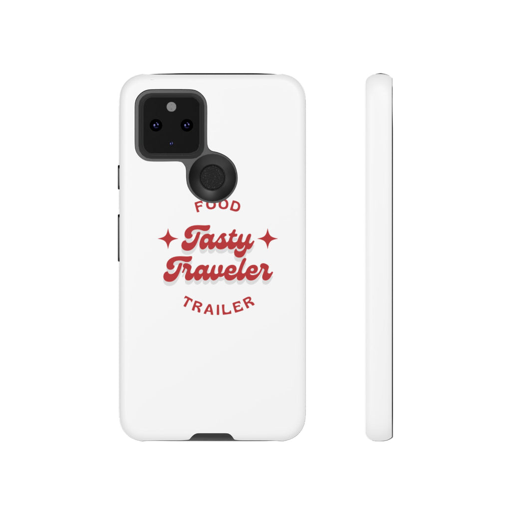Phone Case — “Tasty Traveler” Food Trailer Retro Logo Protective Cover