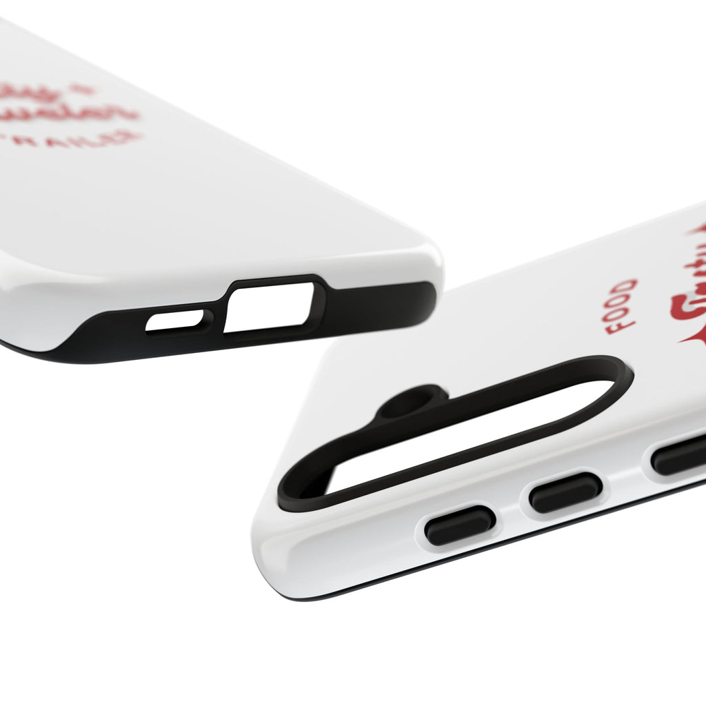 Phone Case — “Tasty Traveler” Food Trailer Retro Logo Protective Cover