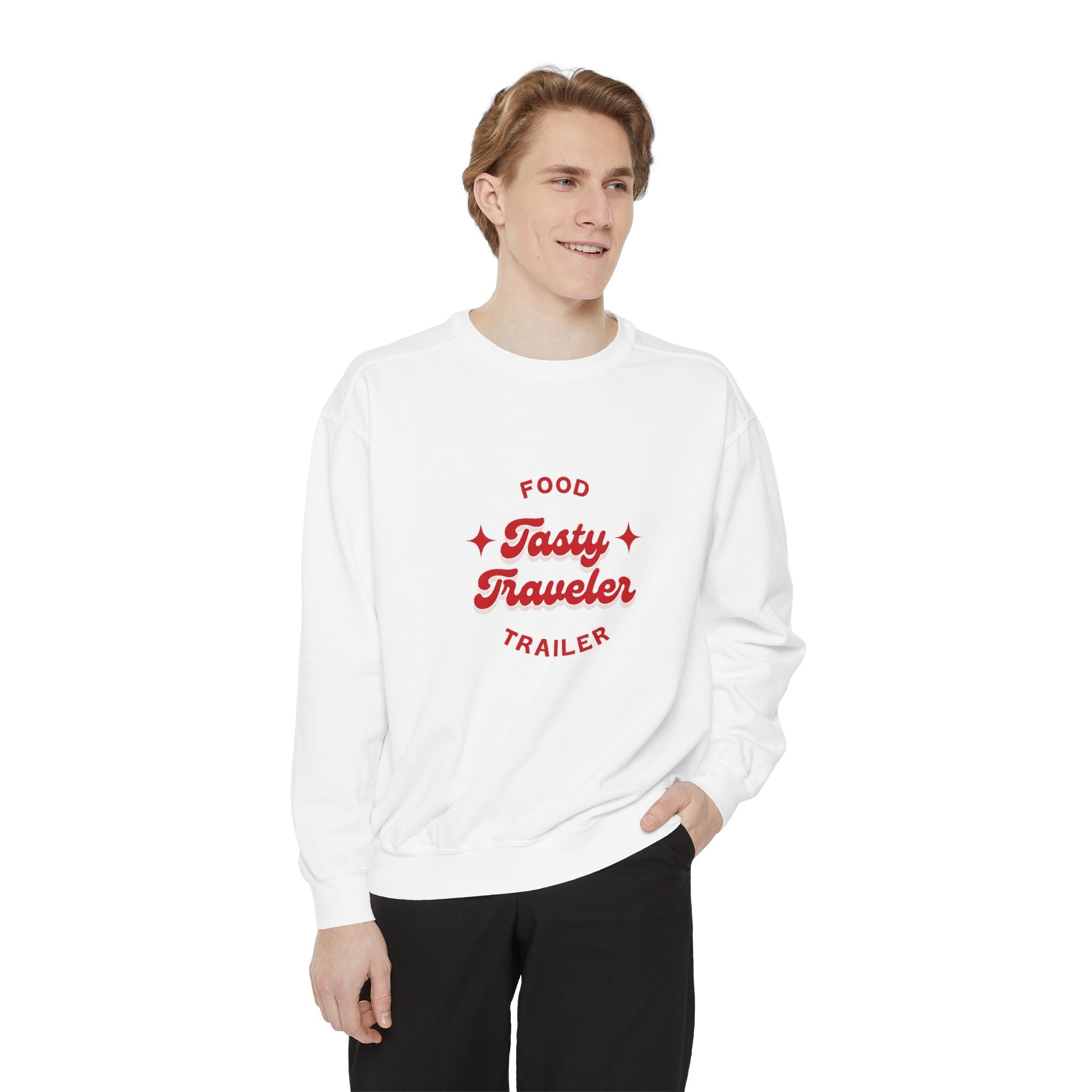 Tasty Traveler Food Trailer Sweatshirt