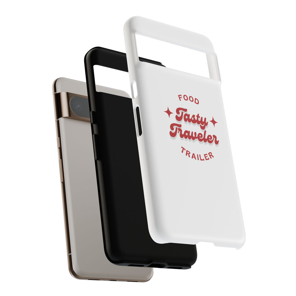Phone Case — “Tasty Traveler” Food Trailer Retro Logo Protective Cover