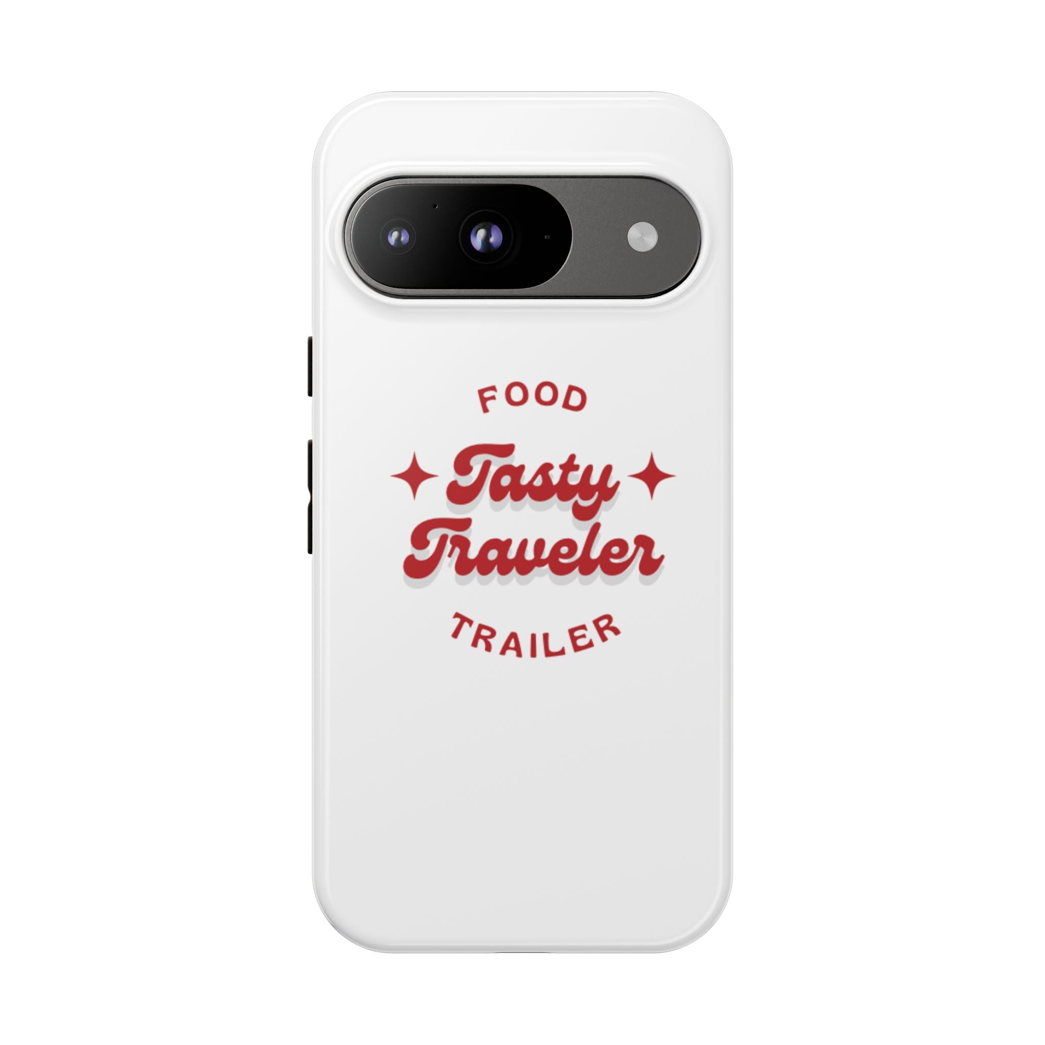 Phone Case — “Tasty Traveler” Food Trailer Retro Logo Protective Cover