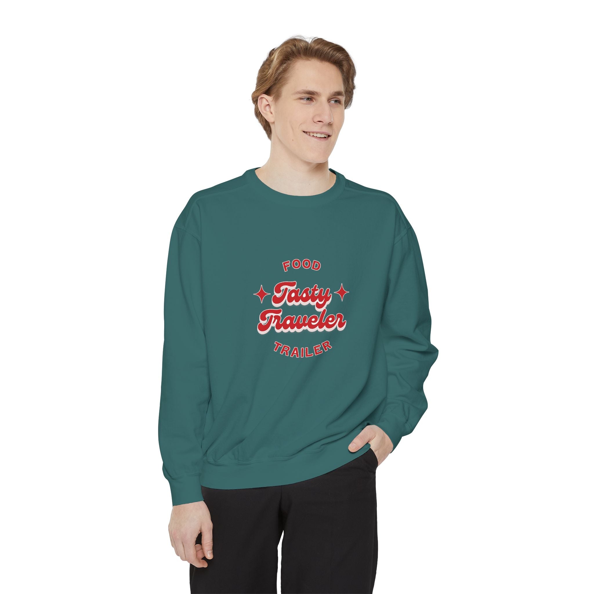 Tasty Traveler Food Trailer Sweatshirt